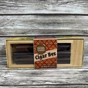 Cigar Box Puzzle Tavern Teasers New in Box